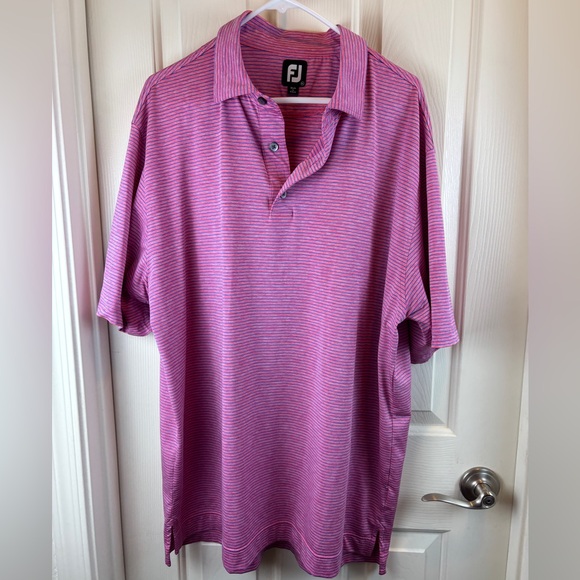Footjoy Golf Polo Shirt Mens Size xl striped - Picture 5 of 7